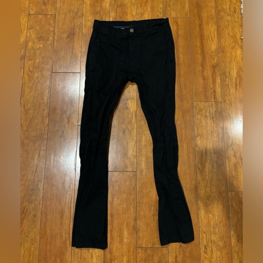 Izod Black Khakis